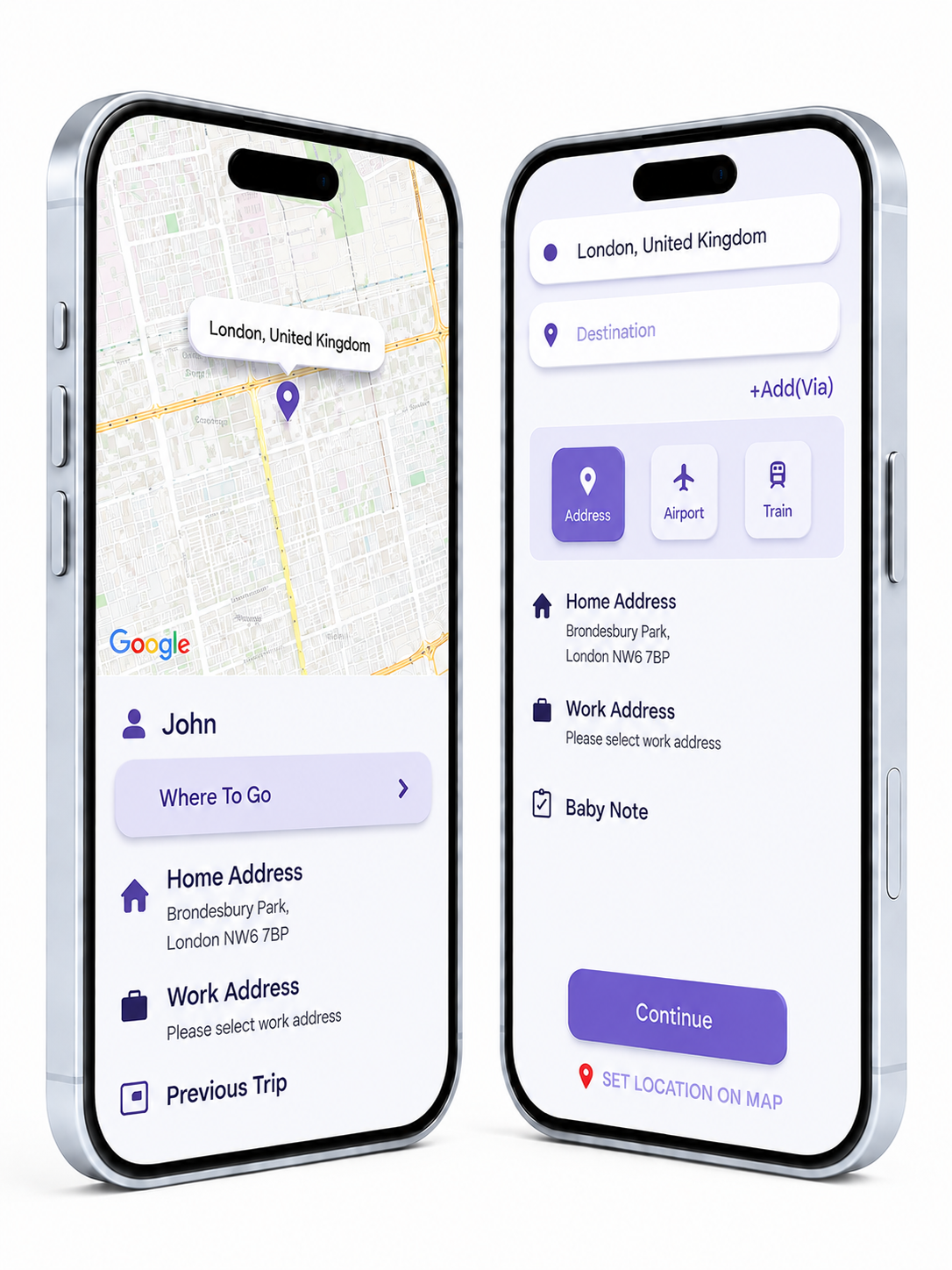 CabFlow Customer App Preview