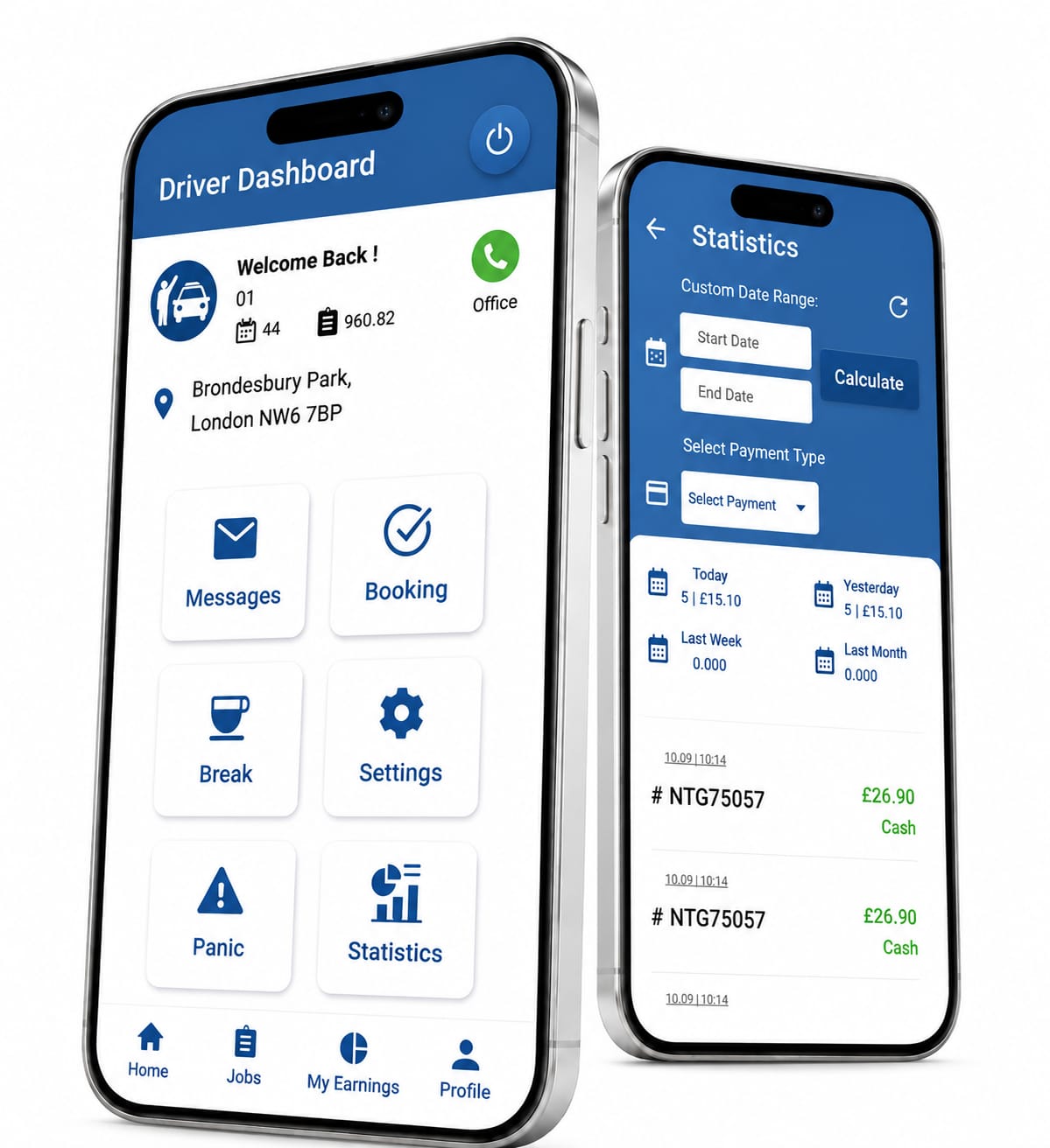 CabFlow Driver App Preview