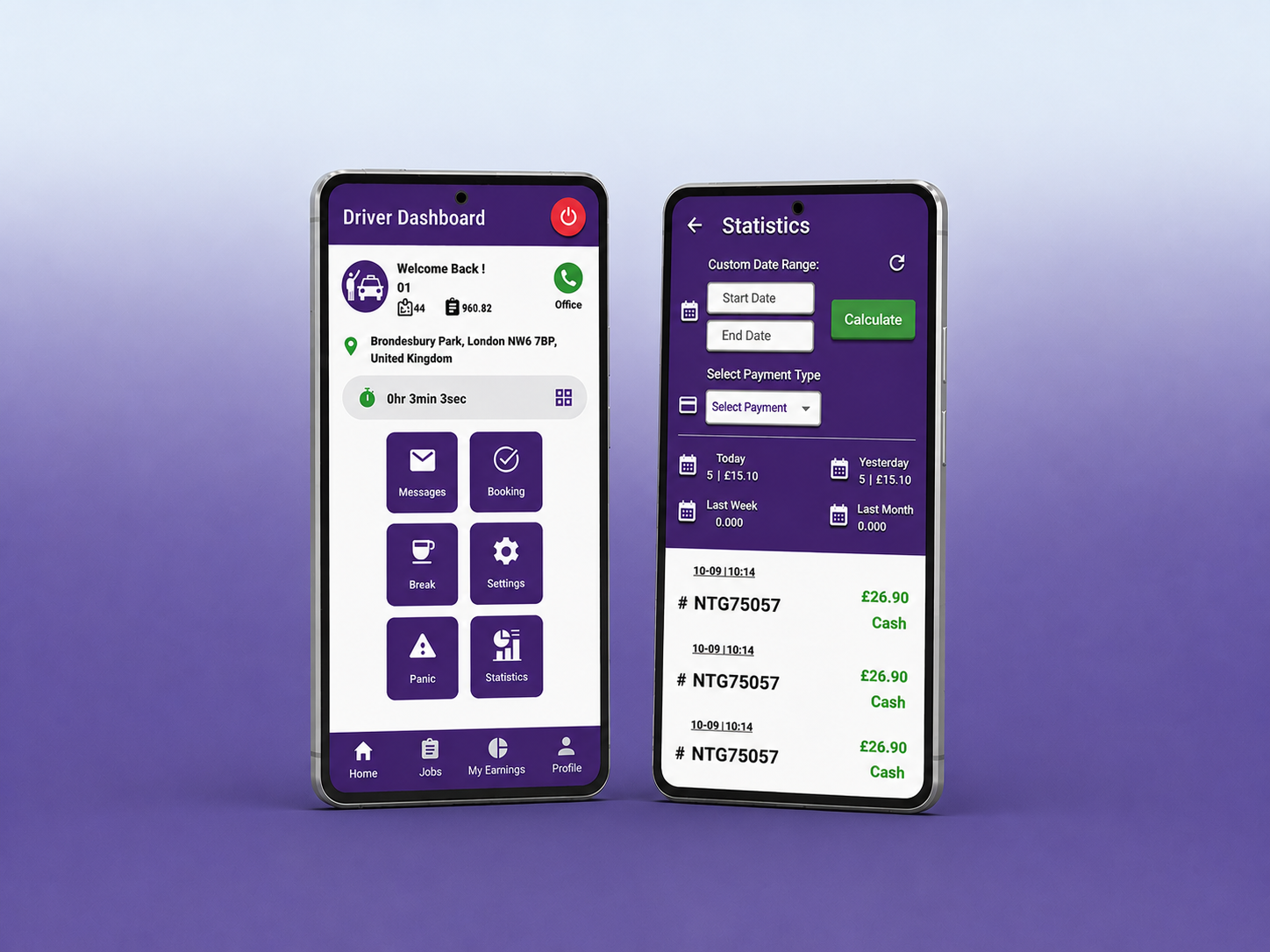 Cab Flow Driver App